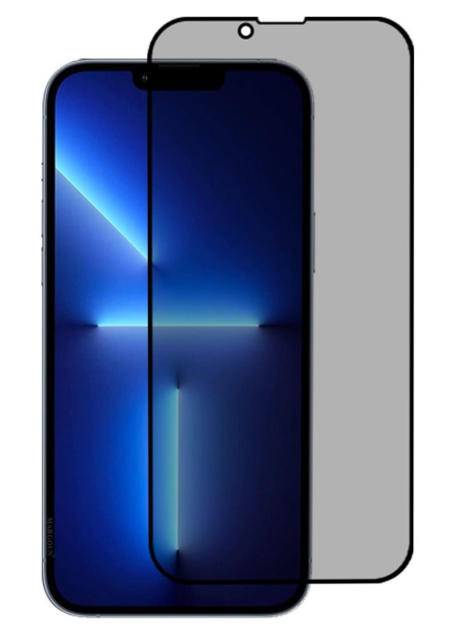 [iPhone 13 Pro Max] Privacy Screen Protector 9H Full Coverage Screen Tempered Glass Anti-Spy Bubble Free Case Friendly Screen Protector