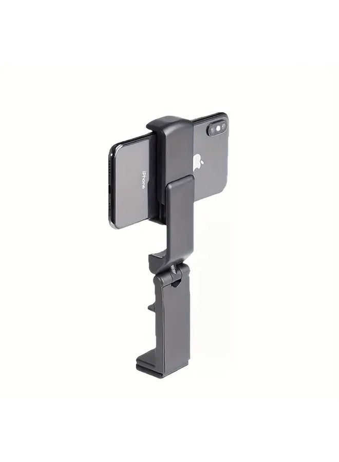 Black Foldable Adjustable Phone Stand For Car Dashboard Desktop Vehicle - Image 2