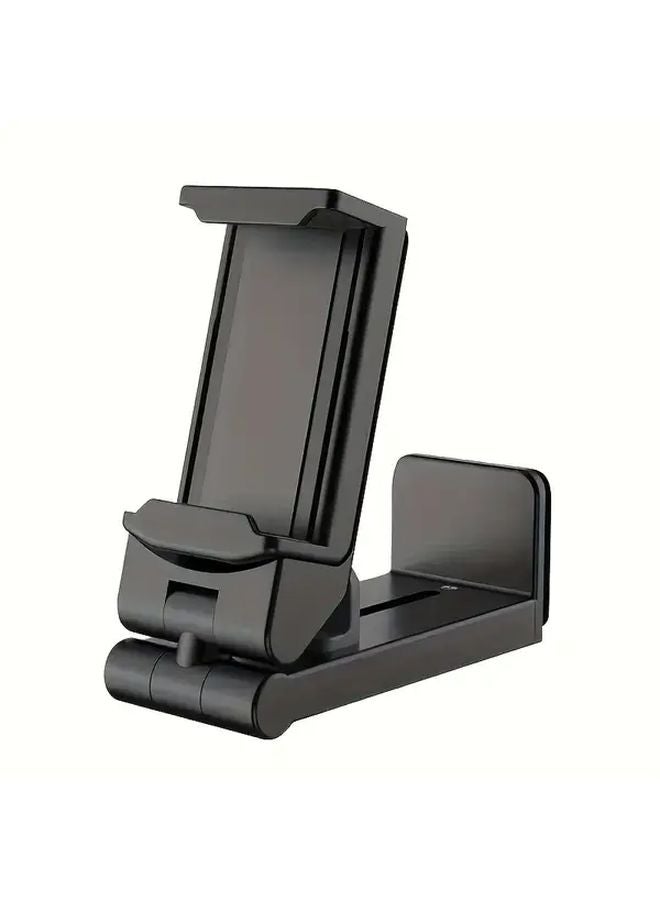 Black Foldable Adjustable Phone Stand For Car Dashboard Desktop Vehicle - Image 1