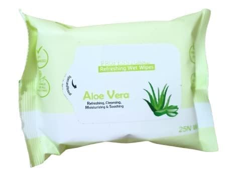 LANELLIE Refreshing Wet Wipes With 4 Different Fragrance Facial Wet Wipes For Face And Travel Use For Girls And Boys Pack Of 4 - Image 5