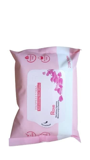 LANELLIE Refreshing Wet Wipes With 4 Different Fragrance Facial Wet Wipes For Face And Travel Use For Girls And Boys Pack Of 4 - Image 4