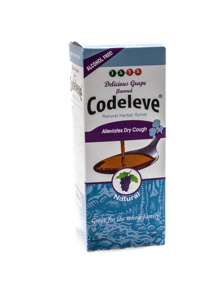 Cod-eleve, Herbal Dru Cough Syrup, 120 ml