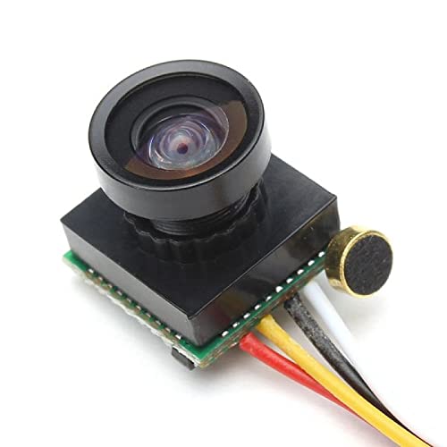 REES52 600TVL 170 Degree Mini FPV AV Camera with Audio for Mini 200 250 300 Drone - Image 1