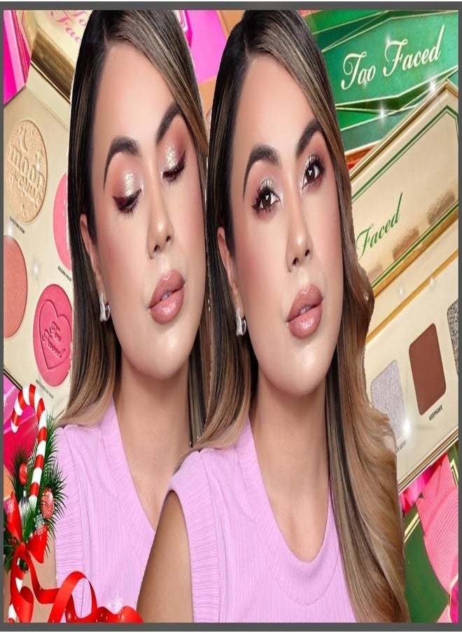 توب فيسد للمستحضرات التجميلية - واجه جدا لوحة خدود وهايلايتر للوجه من جويل كراش - Image 1