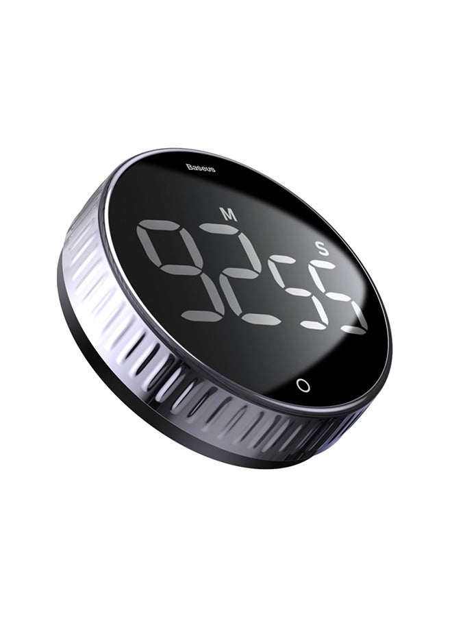 Baseus Magnetic Rotary Timer, LED Display Timer, Kitchen Timer, Kitchen Baking and Student Learning Self-discipline Time Management Stopwatch Countdown Timer for Kitchen Cooking, Teaching, Study - Image 1