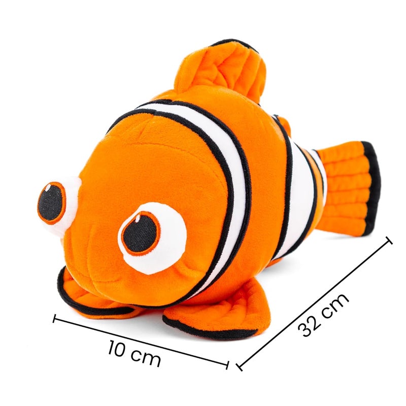 Mirada Pixar Officially Licensed Nemo Soft Toy – 32cm | Cute Orange Plush from Finding Nemo | Adorable & Huggable Stuffed Character for Kids, Girls & Boys | Perfect Collectible & Gift - Image 4