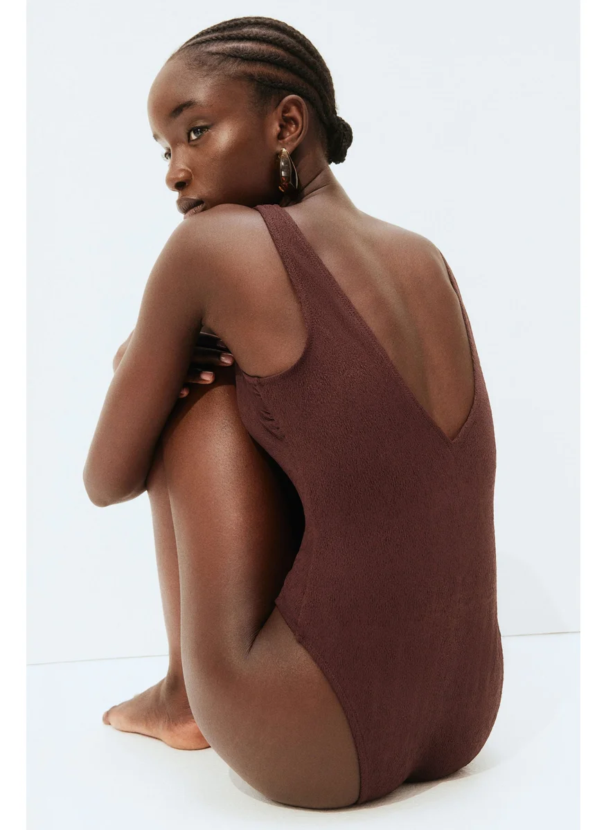 H&M Padded-Cup High Leg Swimsuit