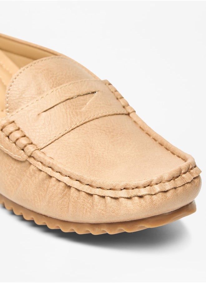 Le Confort - Women's Solid Slip-On Flatform Loafers - Image 1