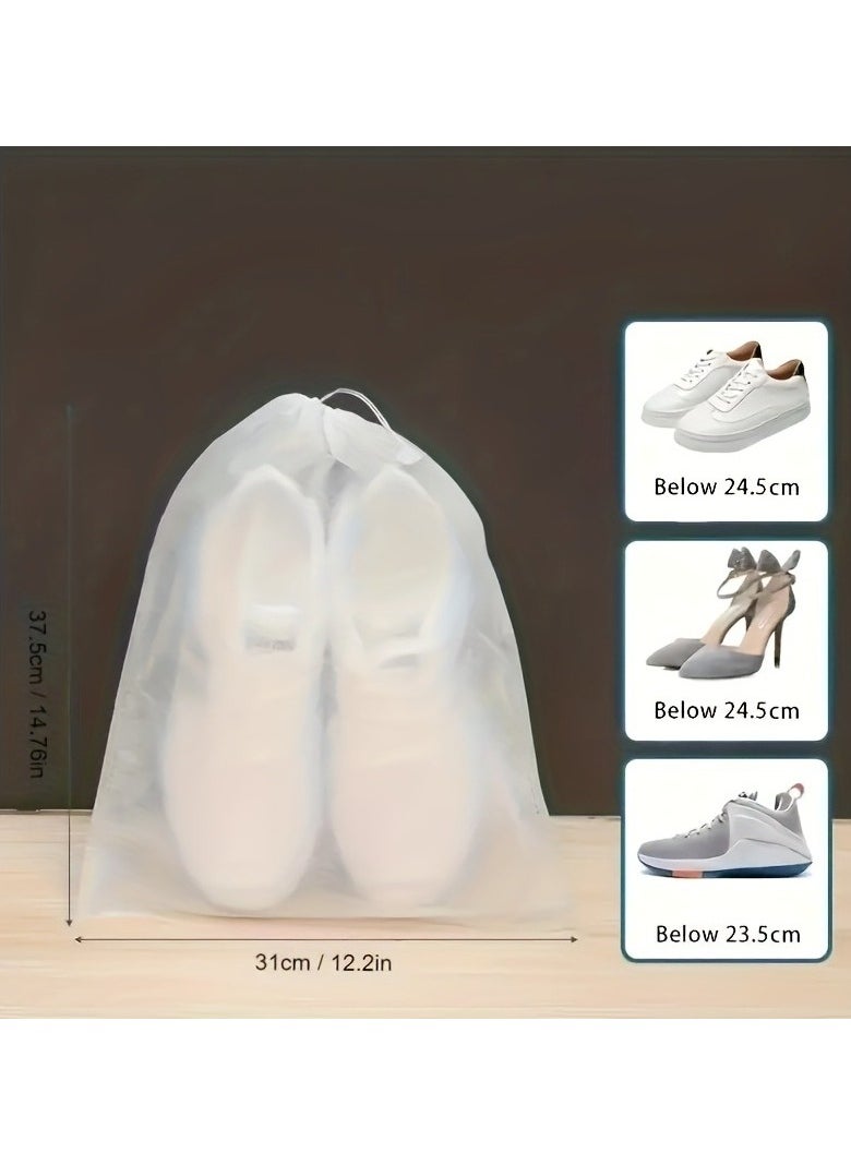 30pcs Portable Shoe Bags Travel Non-woven Storage Bags