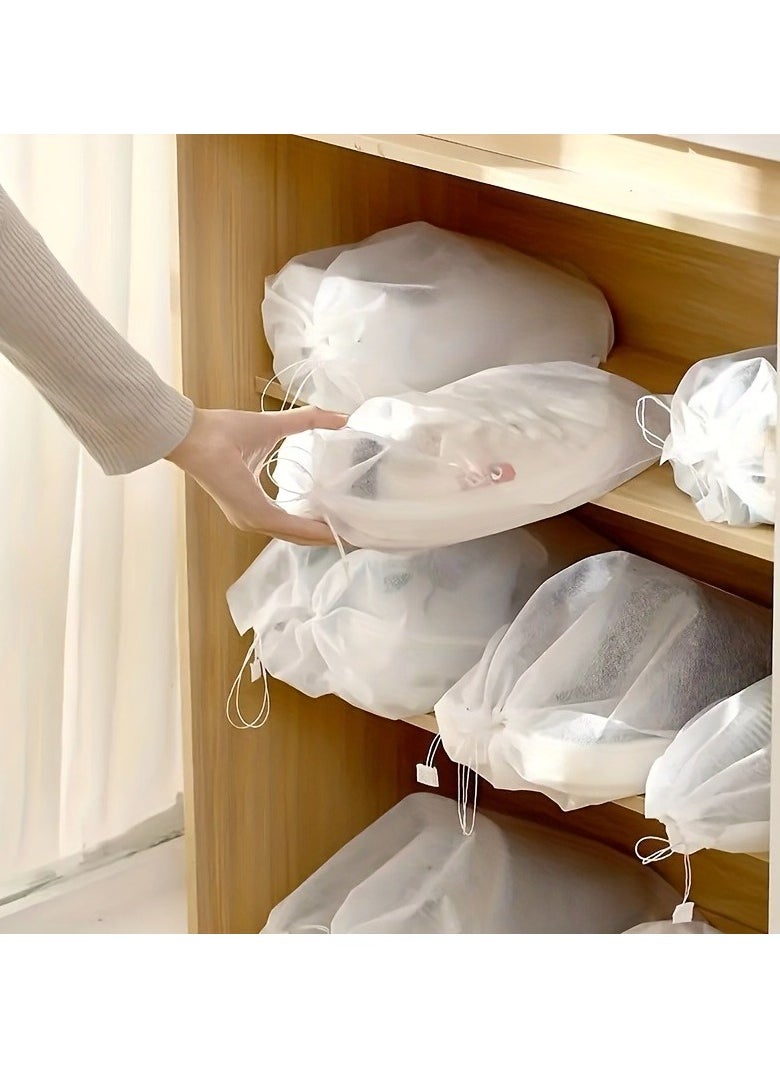 30pcs Portable Shoe Bags Travel Non-woven Storage Bags