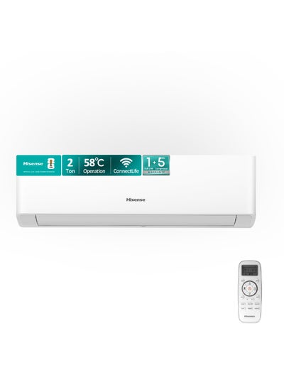 Hisense 2 Ton Split Ac,Air Conditioner,23000 BTU with Rotary R410A compressor,LED Hidden Display,4D Airflow,Sleep Anti