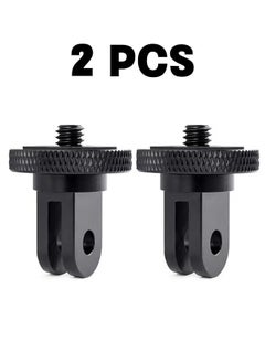 Camera Tripod Mount for Gopro Adapter, 2Pcs 1/4-20 Screw Conversion Adapter for GoPro Hero10, Insta360 ONE X3, X2, Go 2, Xiaomi Yi and Other Action Cameras - pzsku/Z97FD17F9C8772450502FZ/45/_/1722493264/54442da3-3492-43c1-90b1-b18946840fa7