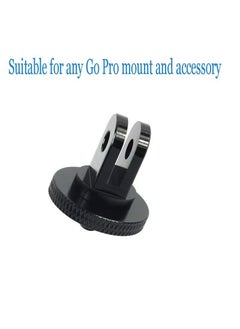 Camera Tripod Mount for Gopro Adapter, 2Pcs 1/4-20 Screw Conversion Adapter for GoPro Hero10, Insta360 ONE X3, X2, Go 2, Xiaomi Yi and Other Action Cameras - pzsku/Z97FD17F9C8772450502FZ/45/_/1722493275/36378e96-fcc6-451a-a461-c5c8b1cb629d