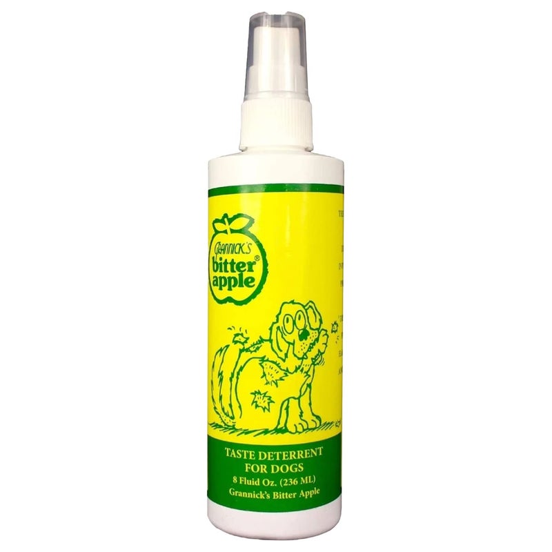 Grannick's Bitter Apple Taste Deterrent Spray Bottle for Dogs, 8 Ounces, Single - Image 2