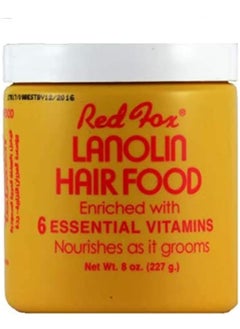 Red Fox lanolin hair food with 6 principle vitamins cream  - Image 1