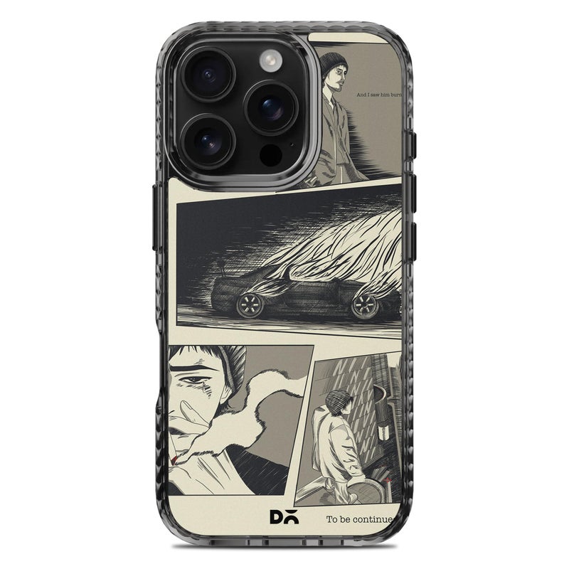 DailyObjects Case for iPhone 16 Pro Max Compatible with Mag-Safe Wireless Charging, Stride 2.0 K3 Hollow Victory Slim Shockproof Back Cover with Inner Magnetic Ring - Image 2