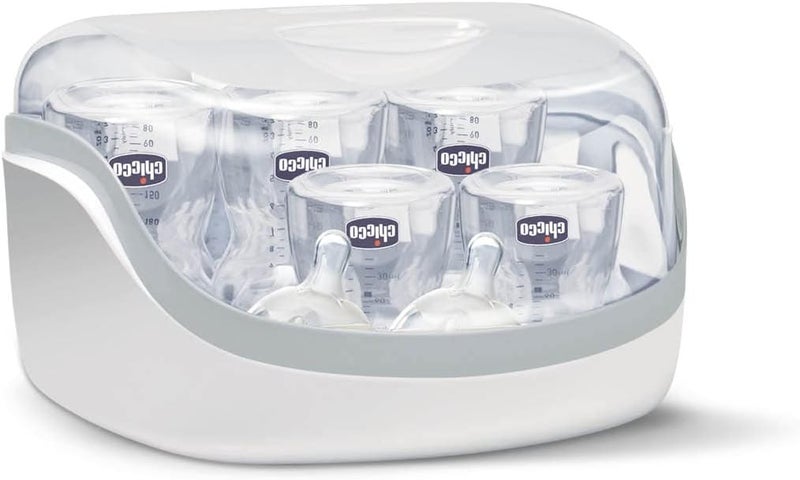 Chicco Microwave Sterilizer 0M+, White - Image 1