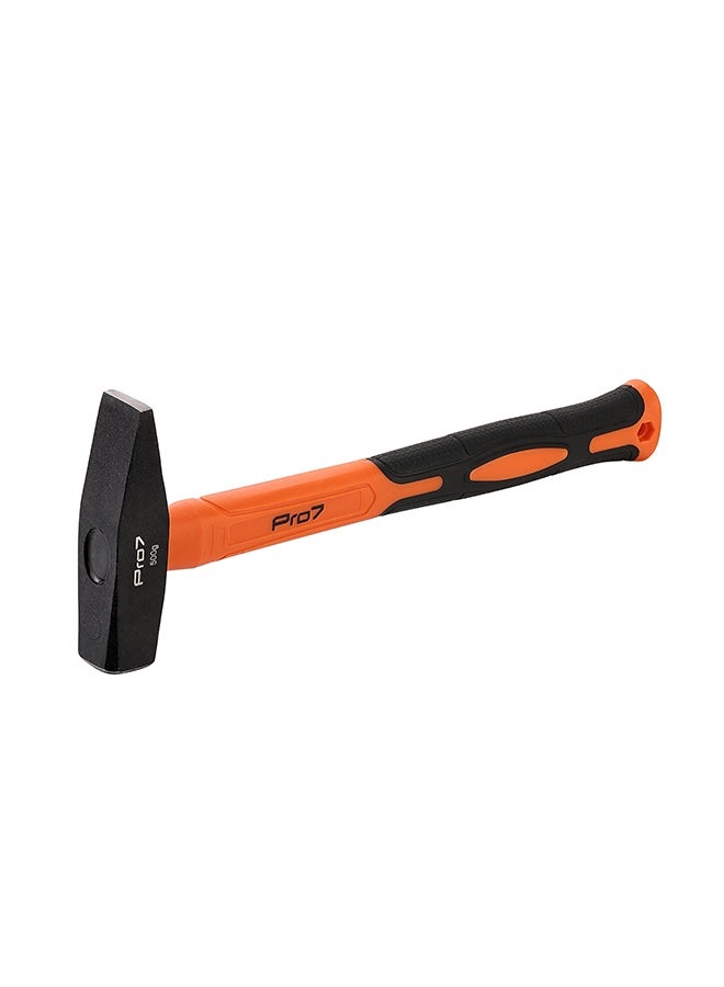 لوازم برو7 جاكوش يد فايبر 500 غ - مطرقة حداد برأس مسطح للمسامير ورأس إسفين جانبي للتشكيل والتثبيت - مثالية لأعمال النجارة، تشكيل المعادن، والأعمال اليدوية - Image 3