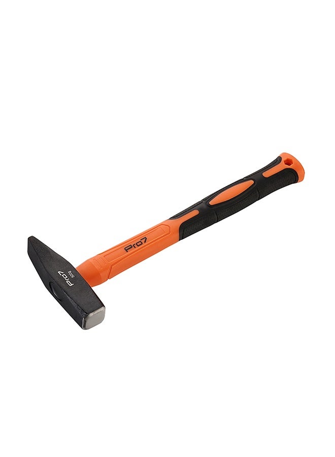 لوازم برو7 جاكوش يد فايبر 500 غ - مطرقة حداد برأس مسطح للمسامير ورأس إسفين جانبي للتشكيل والتثبيت - مثالية لأعمال النجارة، تشكيل المعادن، والأعمال اليدوية - Image 1