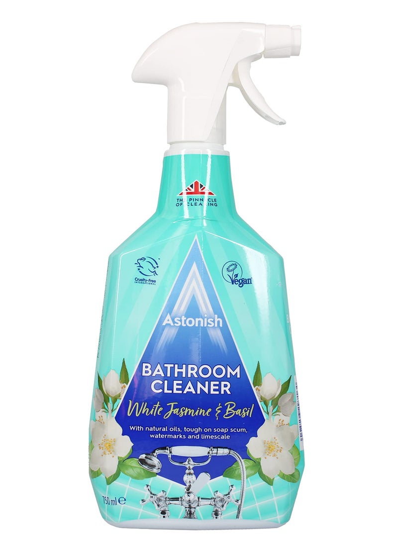 Astonish Bathroom Cleaner Spray with Jasmine and Basil 750 m