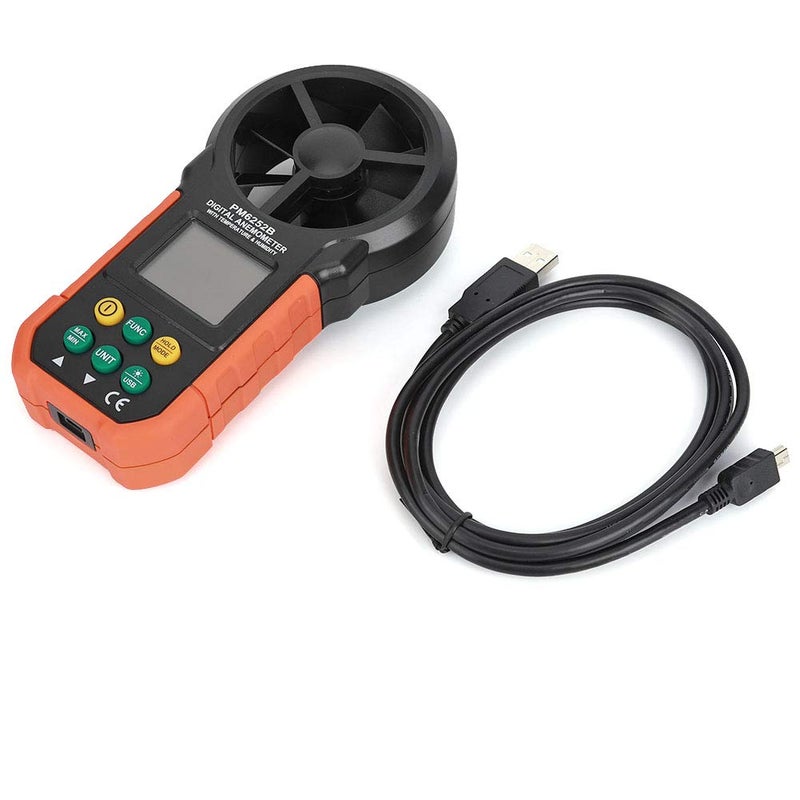 Digital Wind Speed Meter PM6252B Handheld Anemometer for HVAC Industrial Use - Image 2