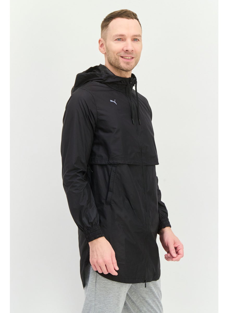 PUMA Men Sportswear Fit Hooded Training Jackets, Black  - Image 2