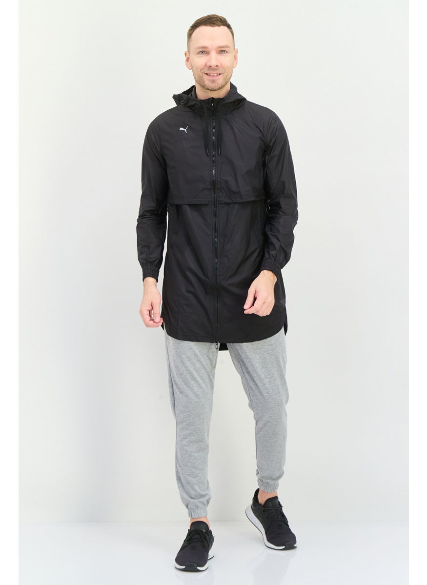 PUMA Men Sportswear Fit Hooded Training Jackets, Black  - Image 4