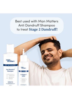 Man Matters Anti Dandruff Lotion For Men [60Ml] | Instant Itch Relief & Cooling With Menthol & Tea Tree Oil  - Image 4