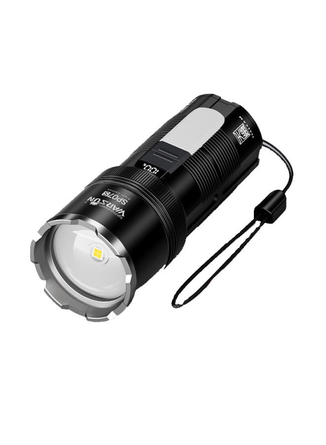 Walson WarsunSP07S Super Bright Long-range Rechargeable Emergency Outdoor Household Multi-function Strong Light Flashlight-Product Specifications:SP07S + 3C Charging Head - Image 5