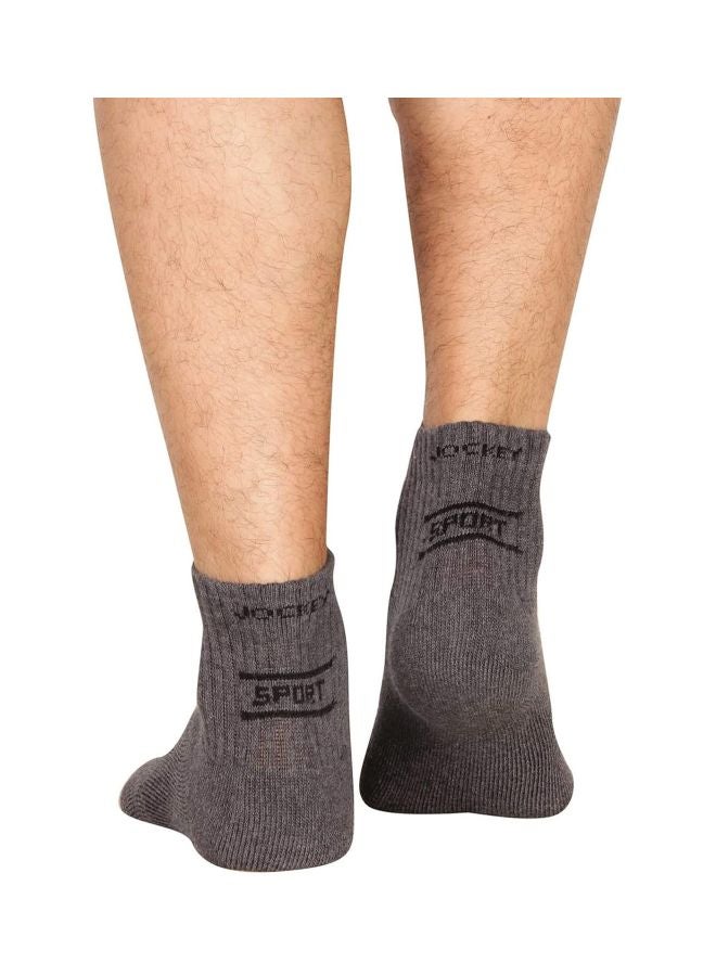 جوكي جوارب جوكي 7036 للرجال بطول الكاحل من القطن تيري مع معالجة ستاي فريش - Image 3