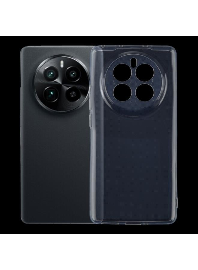 اس-توب جراب هاتف Realme GT5 Pro شفاف فائق النحافة مصنوع من مادة TPU - Image 1