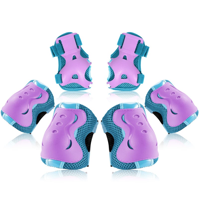 Bosoner مجموعة حمايات الركبة والكوع للأطفال من BOSONER لحماية الرياضة للدراجات الهوائية والتزلج والسكيت بورد - Image 1