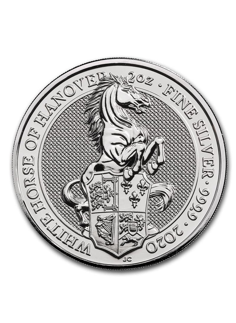 Queen's White Horse Silver 2 oz Coin - pzsku/Z97FDD55FB9C28428A8E9Z/45/_/1695134176/7da258ce-6928-4c1d-b93e-b5e2436324cc