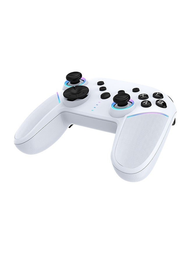 بلوتوث وحدة تحكم التبديل وحدة تحكم لاسلكي نينتندو التبديل ( أبيض ) - Image 2