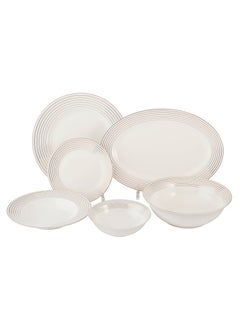 Dania A 26-piece porcelain dining set used for 6 people  - Image 2