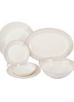 Dania A 26-piece porcelain dining set used for 6 people  - Image 3
