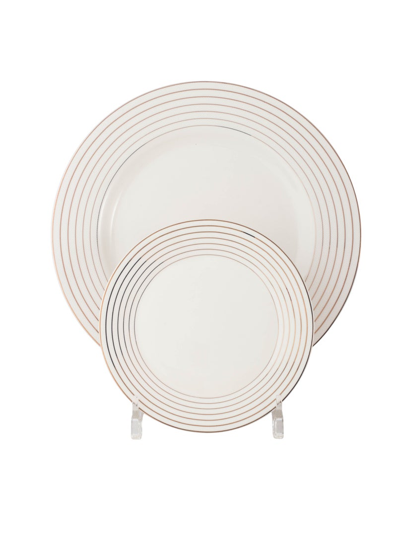 Dania A 26-piece porcelain dining set used for 6 people  - Image 4