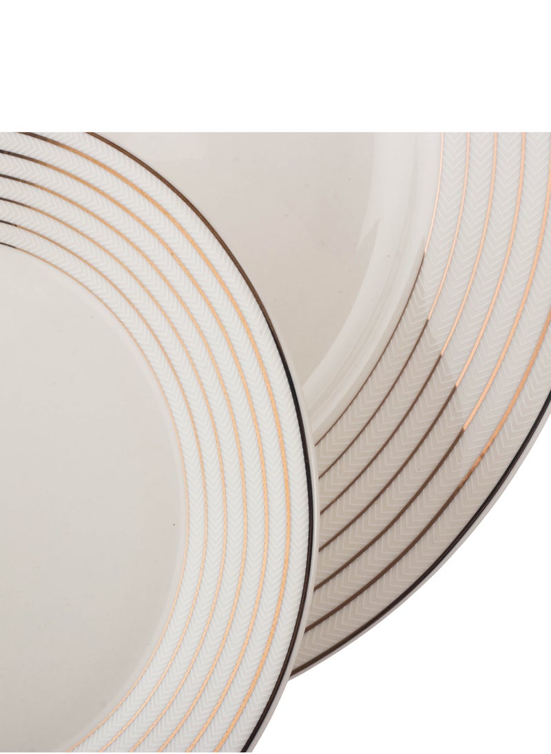 Dania A 26-piece porcelain dining set used for 6 people  - Image 5
