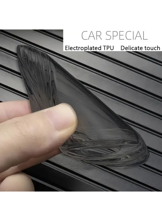 غطاء مفتاح أسود شفاف مع حلقة إبزيم أنيقة لمفاتيح سيارات مازدا أكسيلا CX 30 CX 5 CX 50 - Image 4