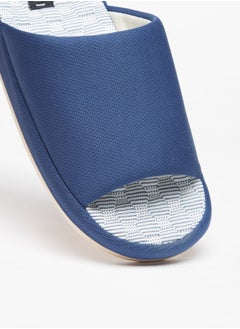 DUCHINI Men Textured Bedroom Slide Slippers  - Image 3