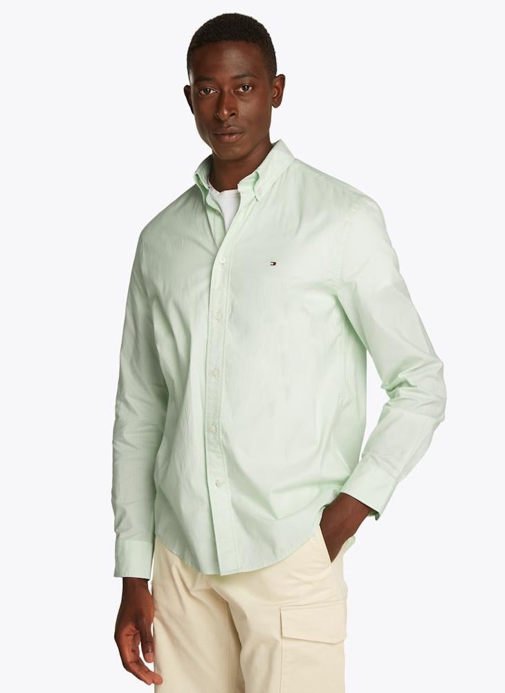 TOMMY HILFIGER Regular Fit Flex Cotton Poplin Shirt  - Image 1