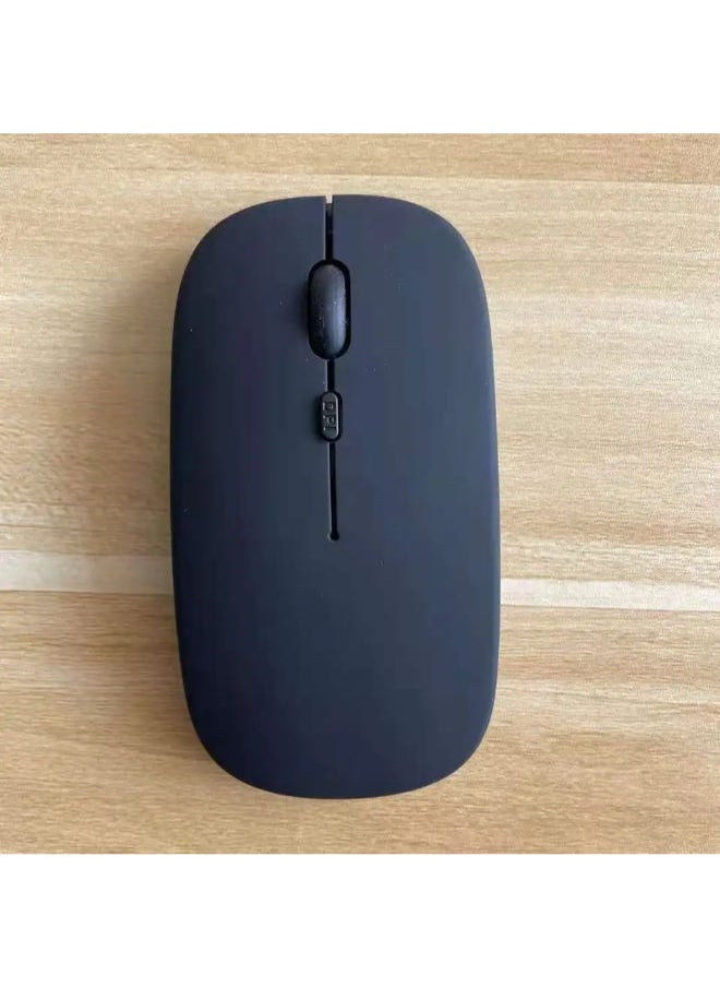 SHOPI - Universal Wireless Bluetooth Keyboard And Mouse Set Black 27x13x3cm - Image 1