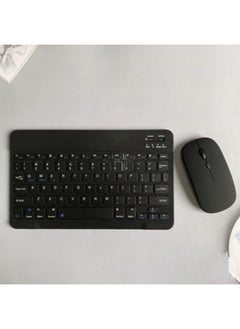 Universal Wireless Bluetooth Keyboard And Mouse Set Black 27x13x3cm