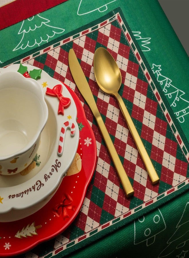 Alata Cube Gold Satin flatware - Image 2