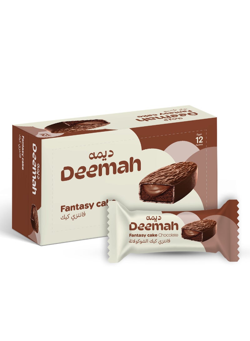 Deemah Rich Chocolate Fantasy Cake 12x40g - Image 1