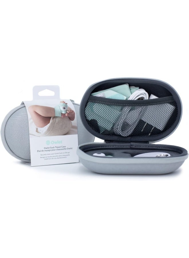 Owlet Dream Sock Travel Case - Cord Organizer and Case for Dream Sock Foot Baby Monitor - Protects Your Smart Baby Monitor When On-The-Go - Image 1
