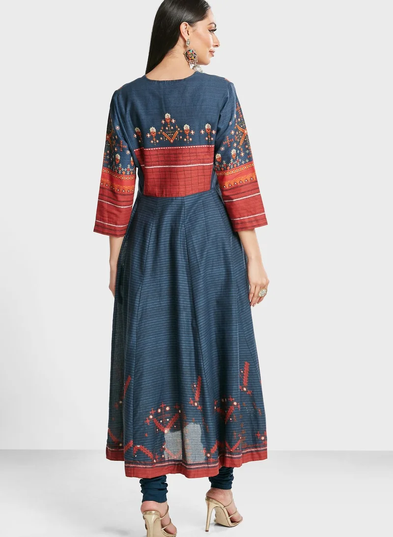 Biba Embroidered Suit