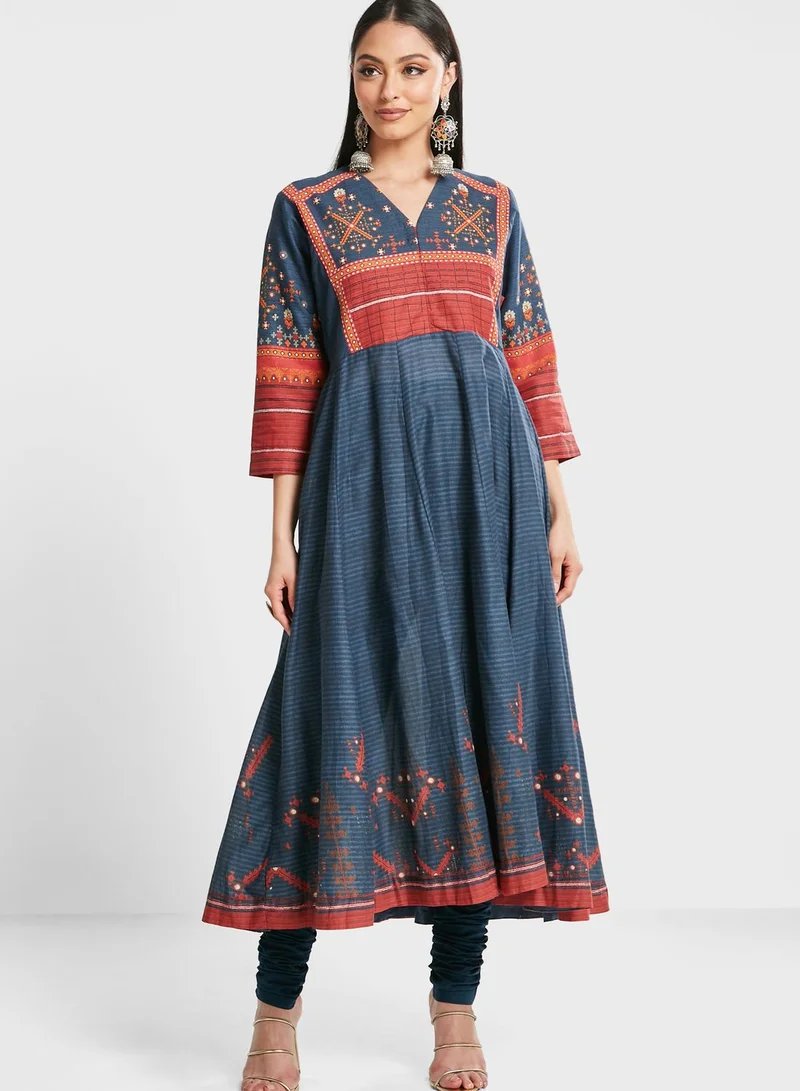 Biba Embroidered Suit