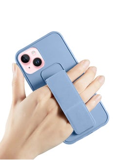 Wtech TPU Rubber Silicone Hand Grip Protective Phone Case Cover For Apple iPhone 15 Plus Sky Blue  - Image 2