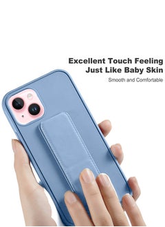 Wtech TPU Rubber Silicone Hand Grip Protective Phone Case Cover For Apple iPhone 15 Plus Sky Blue  - Image 4